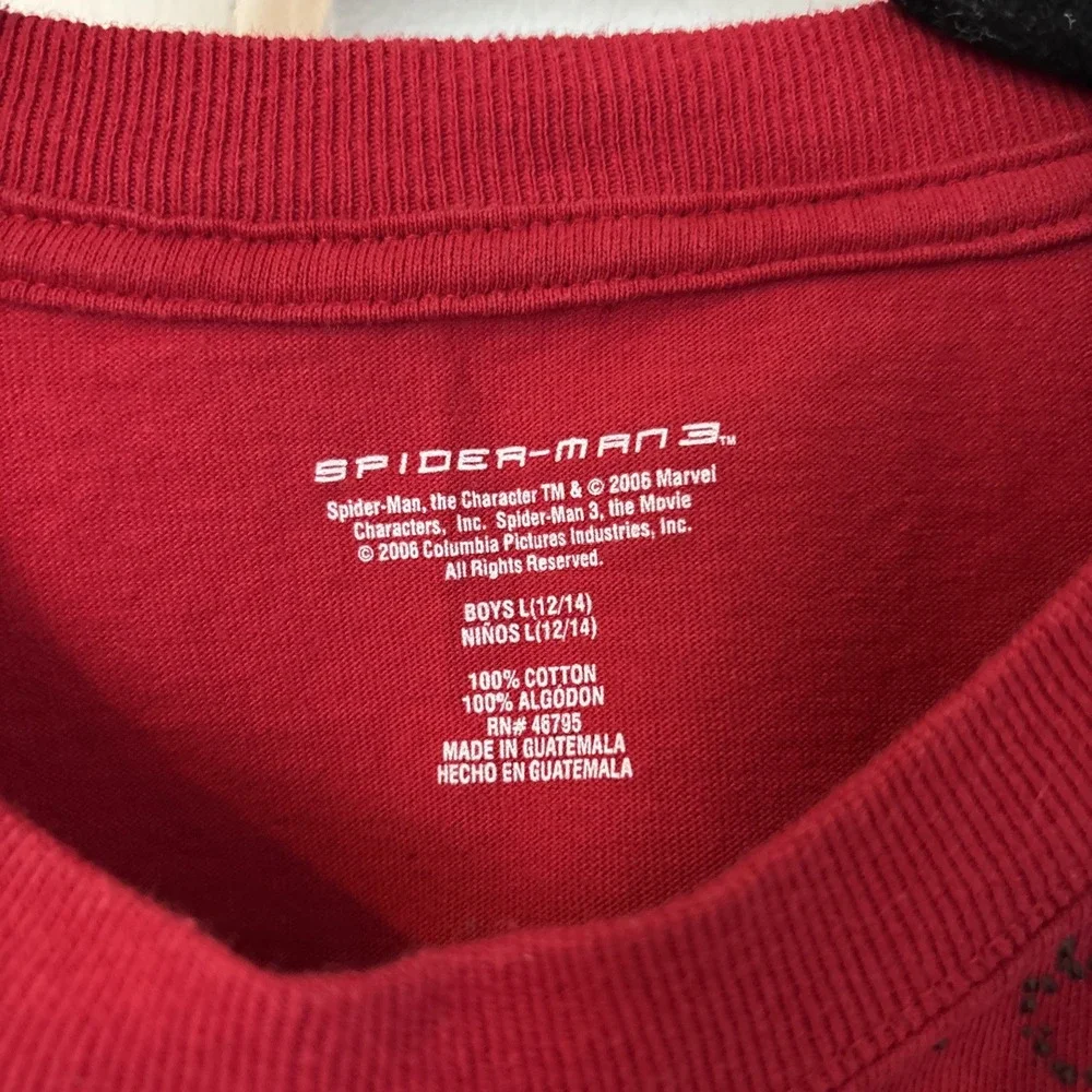 Vintage Spider-Man 3 , 2006 Spider-Man‎ And Venom. Boys Size 12/14
